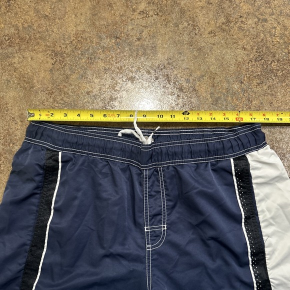 Y2k Vintage Nike Boardshorts Size Xl (36) Blue Surf Swim Trunks - Picture 4 of 8